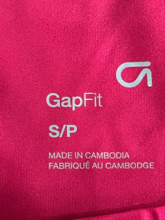GapFit Crop Active Tank Red Size Small - Picture 7 of 9